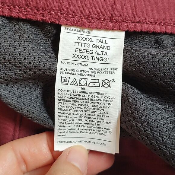 New With Tag Old Navy Size XXXXL Tall Dynamic Fleece Jogger Sweatpants For Men - Picture 8 of 9